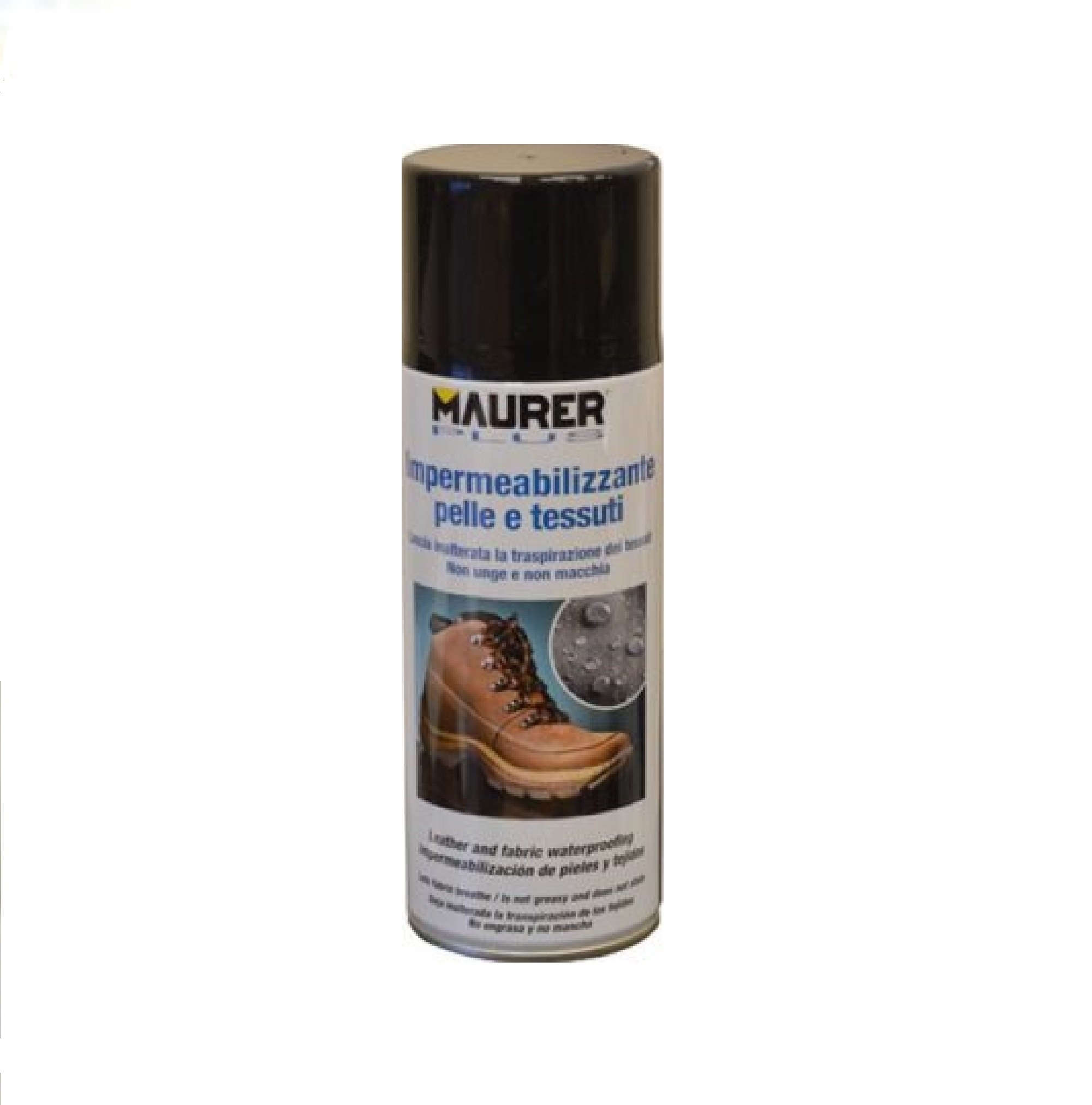 Spray impermeabilizzante antistatico e idrorepellente per tessuti e pelle  Maurer