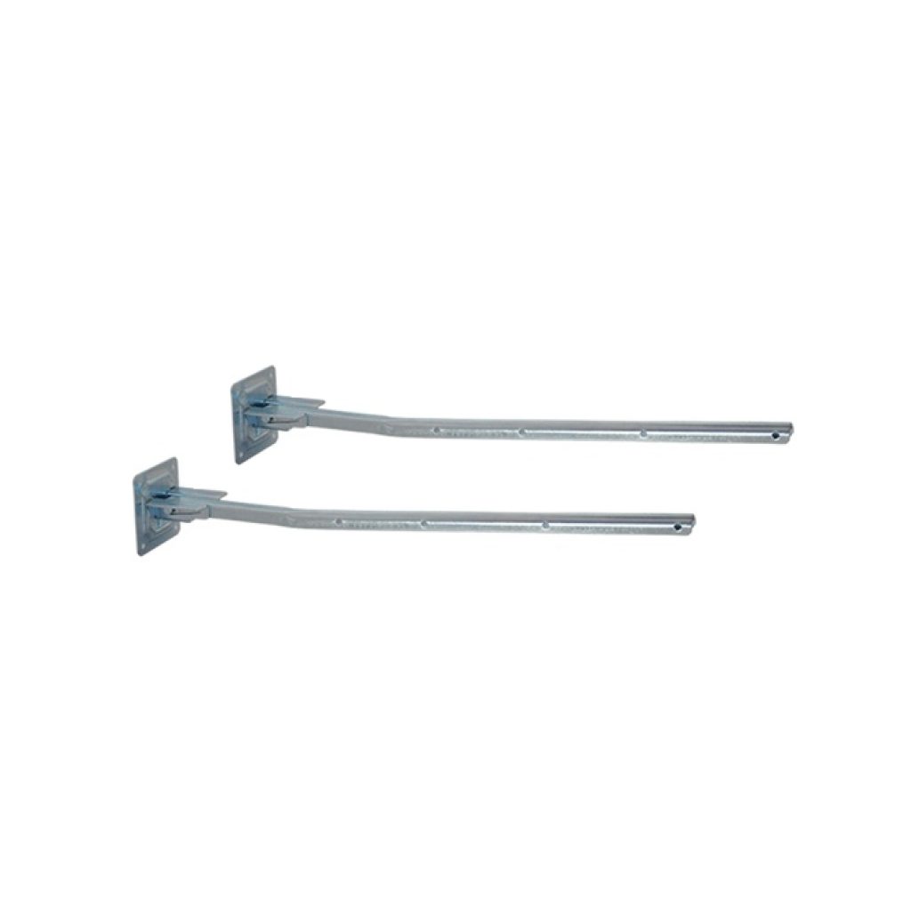 Metaltex Picchetto In Acciaio Per Stendibiancheria Rotante, Diametri 3,2 E 4 Cm, Colore Oro, Facile Installazione Senza Cemento